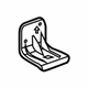 GM 95270985 Door Trim Panel Lower Bracket