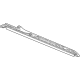 GM 84861672 Lower Molding, Black, Upper Driver Side