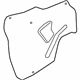 GM 42666863 Water Deflector, Front Driver Side