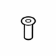 GM 42424682 Lock Knob Bezel