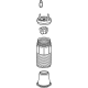 GM 85521600 Air Spring, Rear