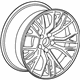 GM 23288860 Wheel, Rear
