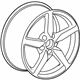GM 22959756 Wheel, Silver, Rear