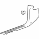 GM 23433399 Kick Panel, Jet Black, Front Driver Side