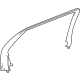 GM 42728543 Window Trim, Rear Driver Side