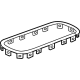 GM 85557942 Trim Ring, Silver, Front