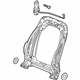 GM 13583245 Seat Back Frame, Front