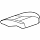 GM 84348608 Seat Cover, Gray, Front