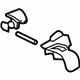 GM 84139979 Release Handle, Black, Front
