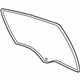 GM 10357845 Door Glass, Rear Driver Side
