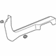 GM 84568729 Front Sill Plate, Jet Black, Driver Side