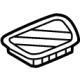 GM 84869524 Defroster Grille, Black, Driver Side
