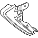 GM 84397174 Filler, Black, Lower Outer Passenger Side