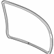 GM 15294464 Lift Gate Weatherstrip, Rear