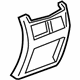 GM 23235098 Rear Panel, Jet Black
