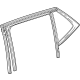 GM 42744022 Fixed Glass, Rear Driver Side