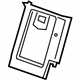 GM 23441607 Closure Panel, Black, Rear Center