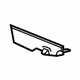 GM 20811559 Track Cover, Jet Black, Outer Passenger Side
