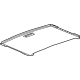 GM 42747055 Sunshade, Gray