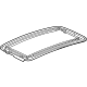GM 42780044 Sunroof Glass