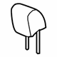 GM 22914506 Headrest, Front