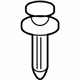 GM 15128366 Mat Retainer Clip