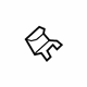 GM 23287360 Inner Brace Baffle, Upper