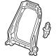 GM 13551363 Frame, Seat Back Cushion, Front