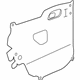 GM 42520903 Water Deflector, Inner Driver Side