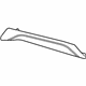 GM 84601350 Trim Molding, Black, Center Passenger Side
