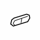 GM 23439179 Rear Sill Plate Cover, Jet Black, Passenger Side