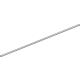 GM 84561322 Molding, Driver Side