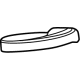 GM 84733781 Spring Insulator, Front