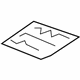 GM 22958868 A/C Label