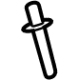 GM 11611251 Reinforcement Beam Stud