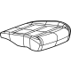 GM 85139454 Cushion Cover, Black, Front