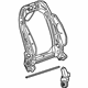 GM 84272357 Seat Back Frame, Front