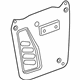 GM 84486772 Water Deflector, Rear Driver Side