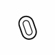 GM 20811135 Lift Gate Plug, Rear