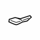 GM 12792034 Hinge Upper Cover, Rear