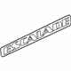 GM 15074732 Nameplate, Outer