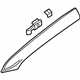 GM 39149961 Windshield Pillar Trim, Gray, Driver Side