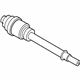 GM 19317737 Inner CV Joint, Front Passenger Side