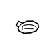 GM 95214250 Upper Quarter Trim Cover