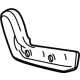 GM 84277634 Outer Finish Panel, Black, Rear Passenger Side