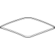 GM 84400416 Weatherstrip