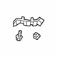 GM 85619279 Side Retainer, Front Passenger Side
