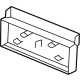 GM 84853380 Rail, Black, Front