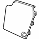 GM 84244807 Side Panel, Black, Passenger Side