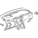 GM 42743374 Instrument Panel, Jet Black